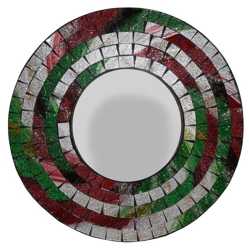 Specchio retro mosaico - retro,