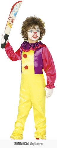 Costume pagliaccio malefico - costume,