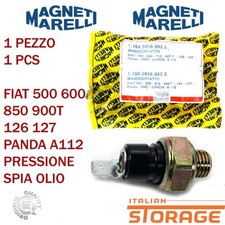FIAT 500 600 850 900T 126 127 PANDA A112 BULBO PRESSIONE SPIA OLIO 116459169925