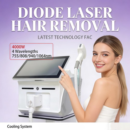 Depilazione laser diodi - a,