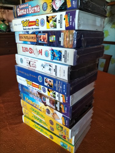 Lotto vhs disney - disney, nuove