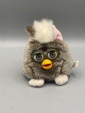 🌸Furby Buddies peluche Furby circa 10 cm 1999 grigio tigre