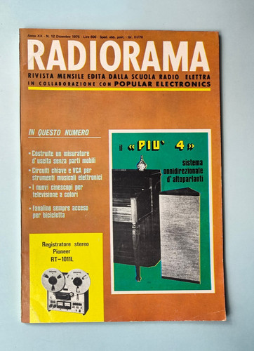 Radiorama dicembre 1975 cb - radiorama,