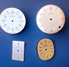 ZENITH QUADRANTI LOTTO STOCK RICAMBI PARTS OROLOGI ORIGINALI