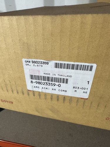Isuzu 8980233590 dmax lampada - isuzu,