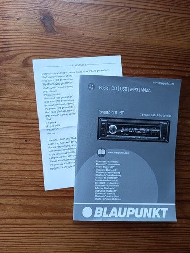 Blaupunkt toronto 420 - 420, bt