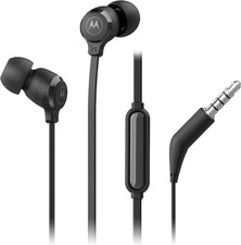Motorola Sound Earbuds 3-S Cuffie In-Ear con Microfono Cavo Anti-Tangle Black