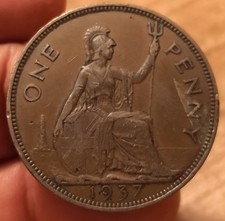 Moneta 1 Penny 1937, Great