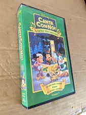 ? VHS DISNEY ? Il Natale vien cantando ( vs 4438 ) Canta con noi volume 7 1993