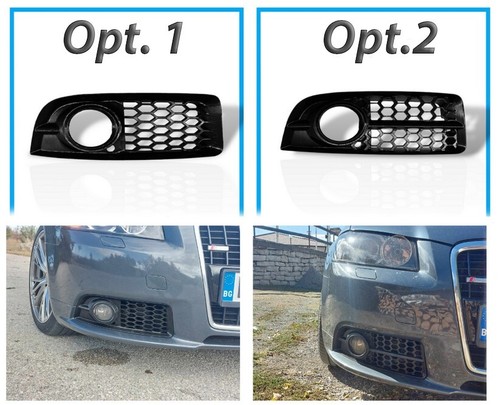 Griglie paraurti audi 8p - griglie,