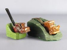 Porta pipe pietra verde da collezione soprammobili esposizione vintage XX Sec.