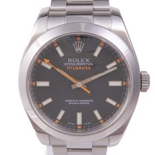 *15%OFF* ROLEX Milgauss 116400 Orologio Automatico Acciaio Inox Nero