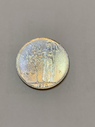 Moneta 100 lire acmonital 1970 - 100,