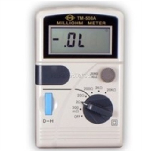 Misuratore milliohm 1 - milliohm,