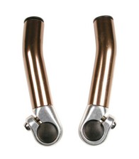 COPPIA APPENDICI CORTE CORNA PER BICI MTB BICICLETTA ALLUMINIO PROLUNGHE CICLO