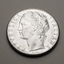 1978 Italy 100 Lire, KM# 96.1