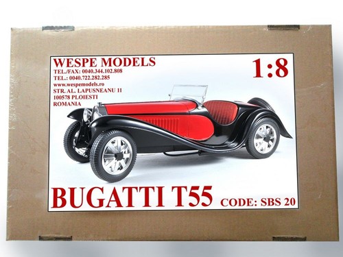 Kit bugatti t55 1935 - 1:8, 1935-