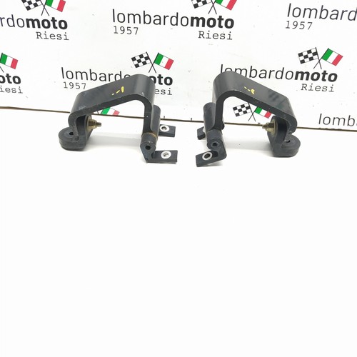 Coppia staffe supporto cofano - staffe,
