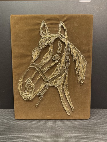 Amante dei cavalli string art - amante,