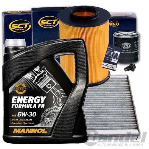 Kit tagliando olio mannol - kit,