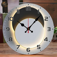 Modern Wall Clock 25cm - Moon