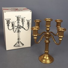 Candelabro Ottone Massiccio A
