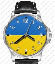 Ucraina Bandiera Unico Stile Orologio da Polso