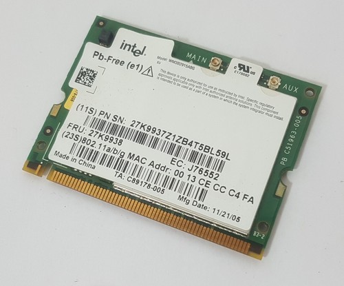 Scheda 27k9938 intel - scheda, wi-fi