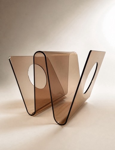 Porte revues vintage - porte-revues, en