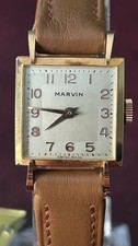 Marvin Ladies Rose Gold 18 K Vintage Nos Rare