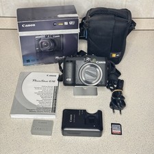 Canon PowerShot G16 12.1MP Compact Digital Camera Nera Completa + 32 gb LIKE NEW