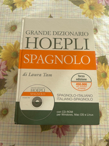 Vocabolario spagnolo hoepli - spagnolo,