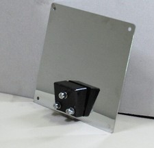 SUPPORTO PORTA TARGA CROMATO