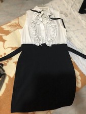 Vestito Artigli Tubino Corto Tg M