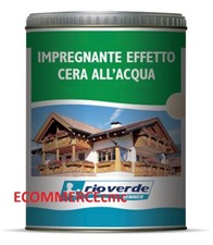 Impregnante CEROSO per legno all'acqua lt.0,75 RENNER ITALIA! Tutti colori