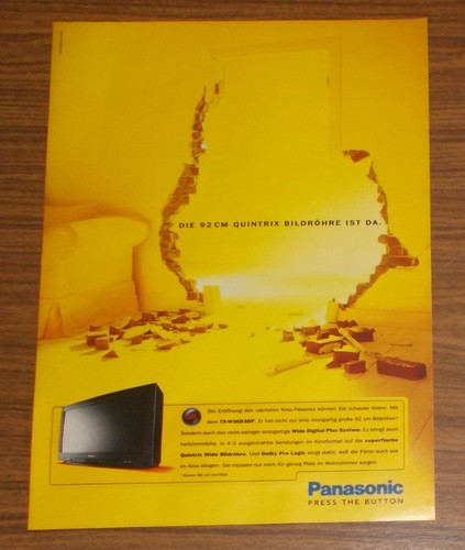 Rara pubblicità panasonic - rara,