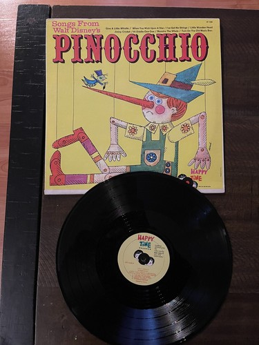 Vintage disney pinocchio - disney, lp