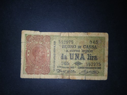 Lire umberto tipo falso - umberto,