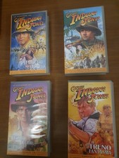 Le Avventure del Giovane Indiana Jones - Lotto  4 VHS Italiano Lucasfilm