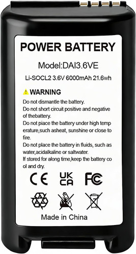 Batteria socl2 3 6v - , li-socl2