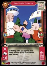 Red Left Punch - Arrival - Dragon Ball Z TCG (Score 2005)