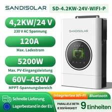 Inverter Ibrido 4200W 24V MPPT