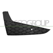 Griglia Sinistra Paraurti Goffrata Nera Per Seat Ibiza Fr (6j) Dal 2013 Al 2015