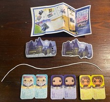 Sorpresina Kinder JOY VD423 + BPZ Harry Potter componibili Castello di Hogwarts