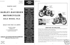 Harley davidson wla military - davidson,