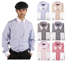 Camicia uomo collo club con