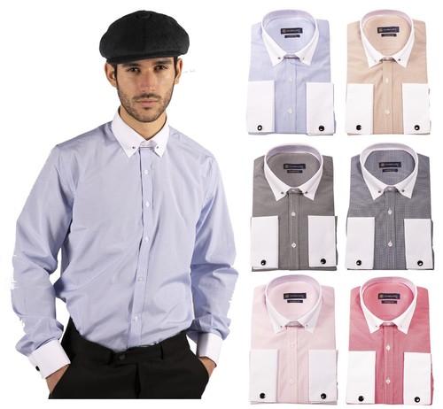 Camicia uomo collo club - , con