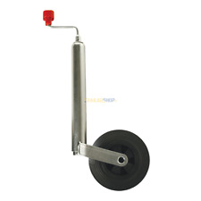 RUOTINO D'APPOGGIO D.48 COMPACT CERCHIO IN PLASTICA CARRELLO APPENDICE RIMORCHIO