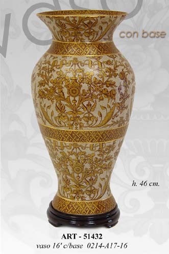Vaso cinese tavolo terra - da,