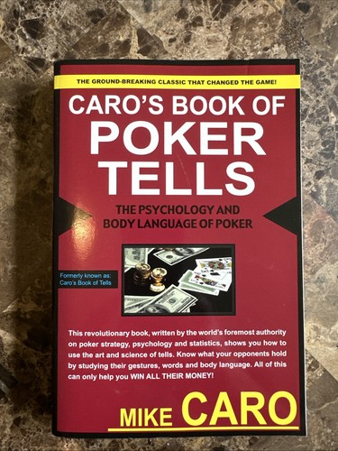 Caro book poker - caro's, tells